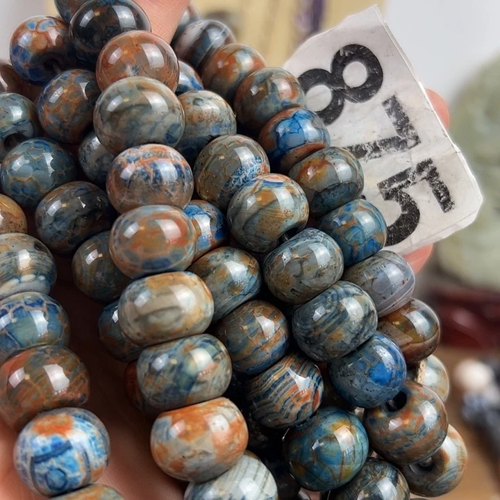 三***妈玛瑙/玉髓颈饰未镶嵌