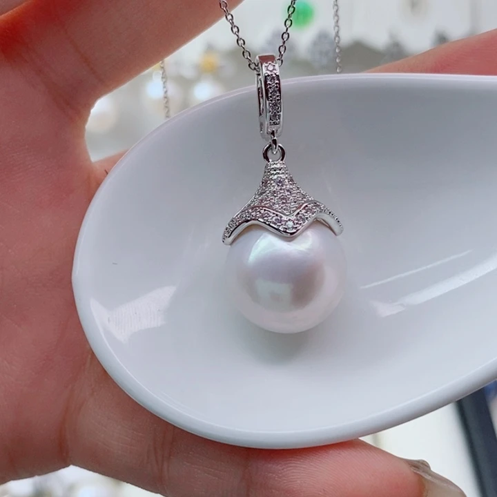 吊坠(赠链)淡水珍珠未镶嵌14➕