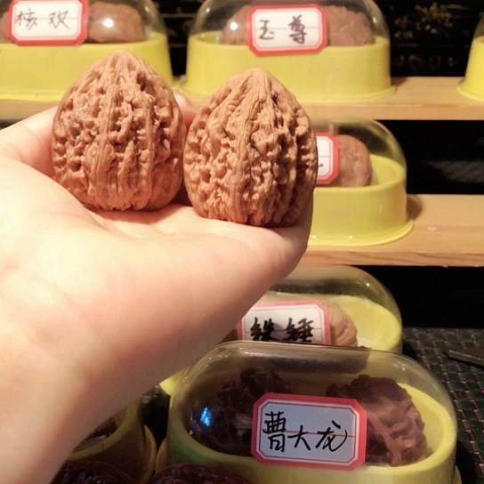 文玩核桃把件虎头王