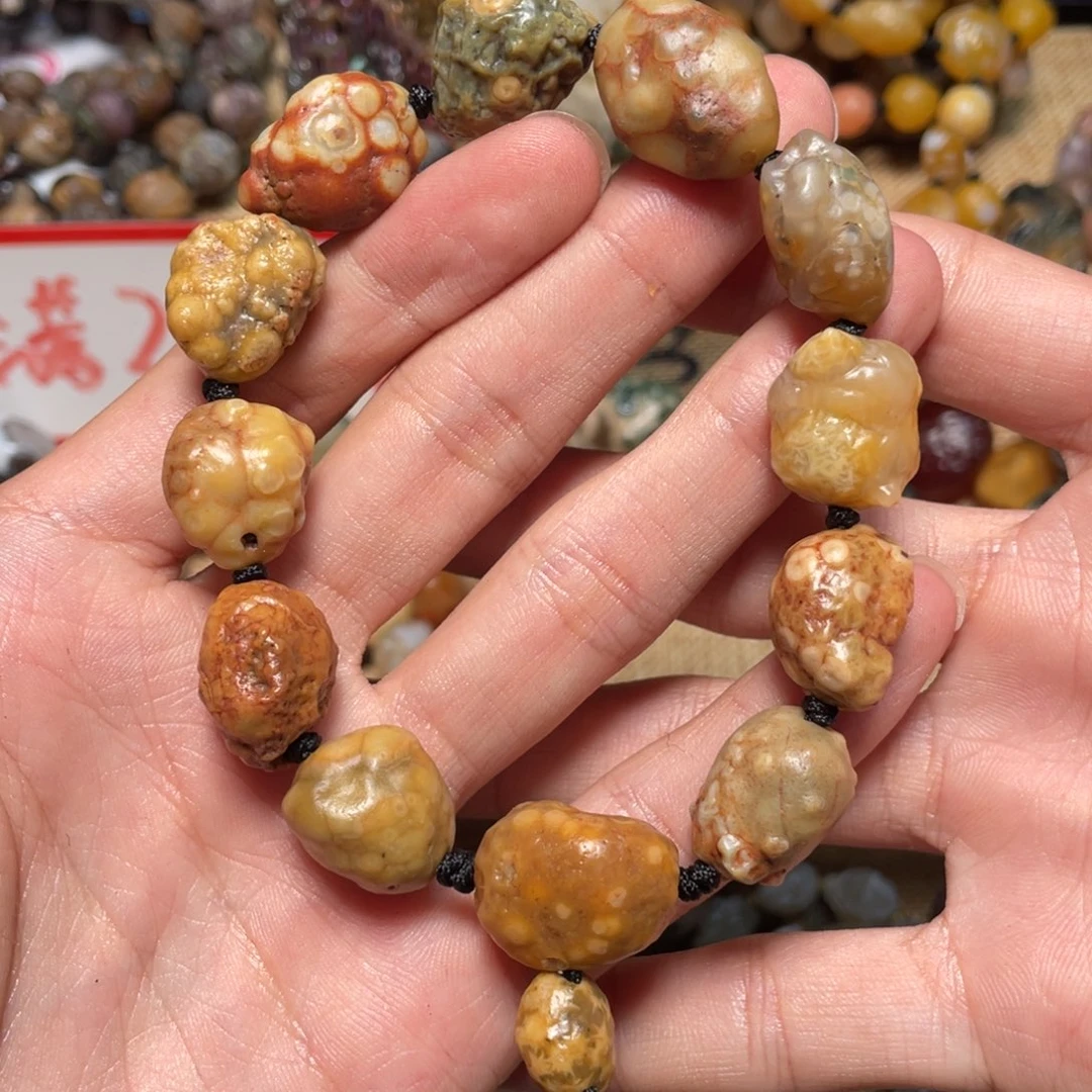 玛瑙/玉髓手链未镶嵌