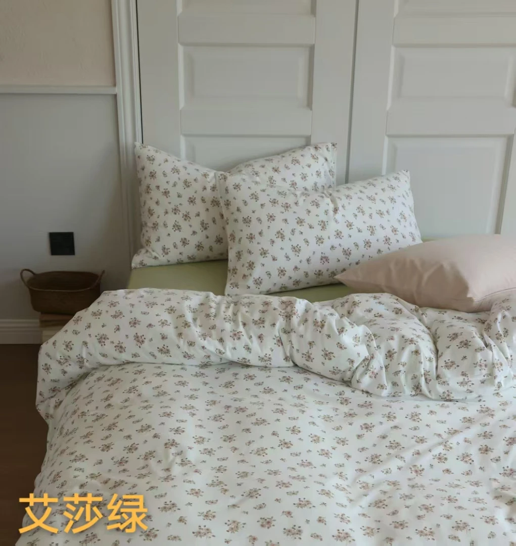 新款 超级软糯 亲肤柔软针织棉全棉四季款四件套！