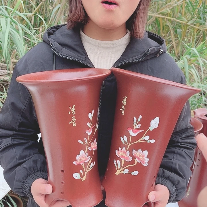 花盆紫砂宜兴紫砂精品花盆