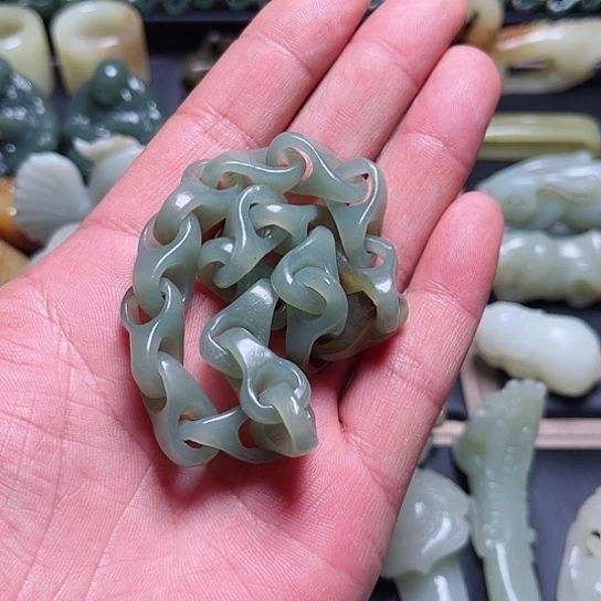 【闪购商品】和田玉吊坠(不含链)未镶嵌开***乐