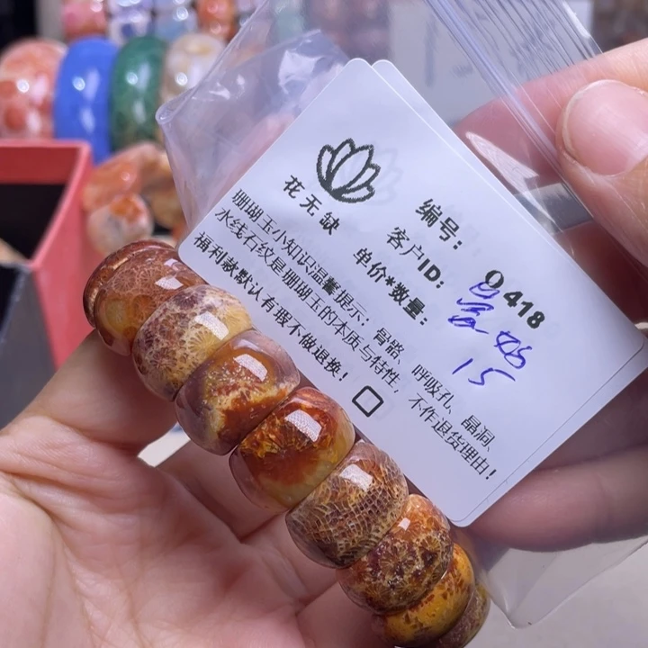 崽***大未镶嵌手镯硅化玉