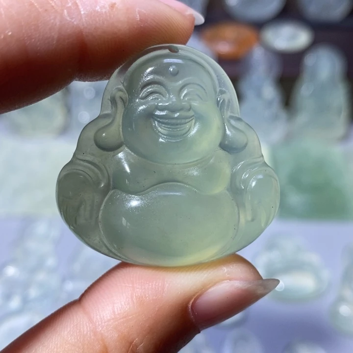 岫玉未镶嵌吊坠吊坠