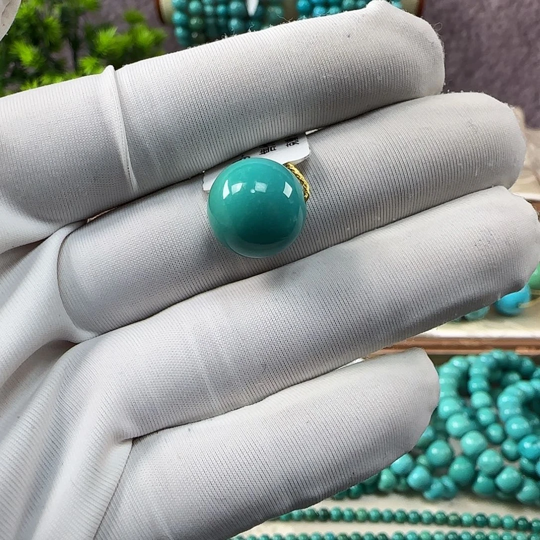 绿松石未镶嵌12mm+