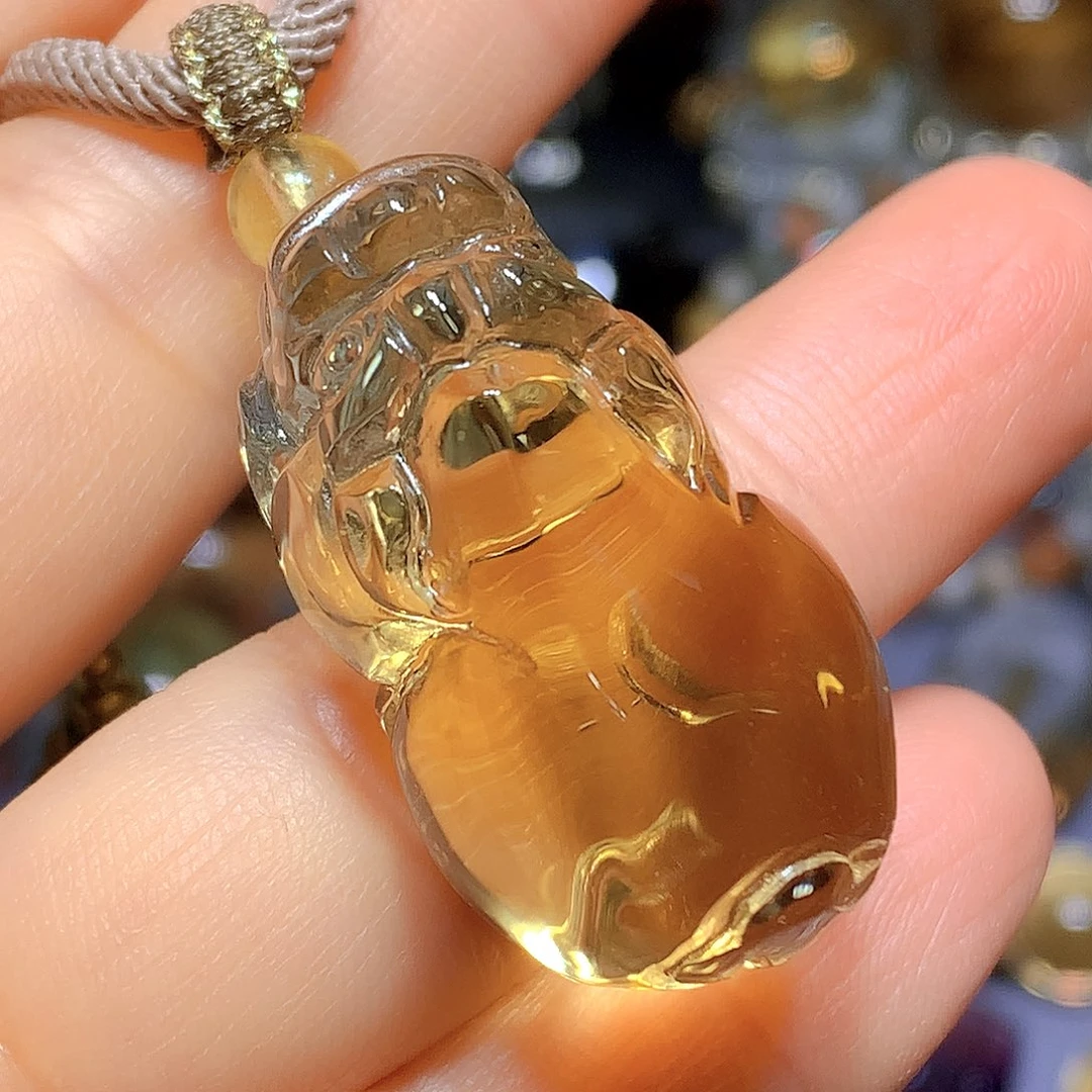 水晶吊坠未镶嵌天然水晶