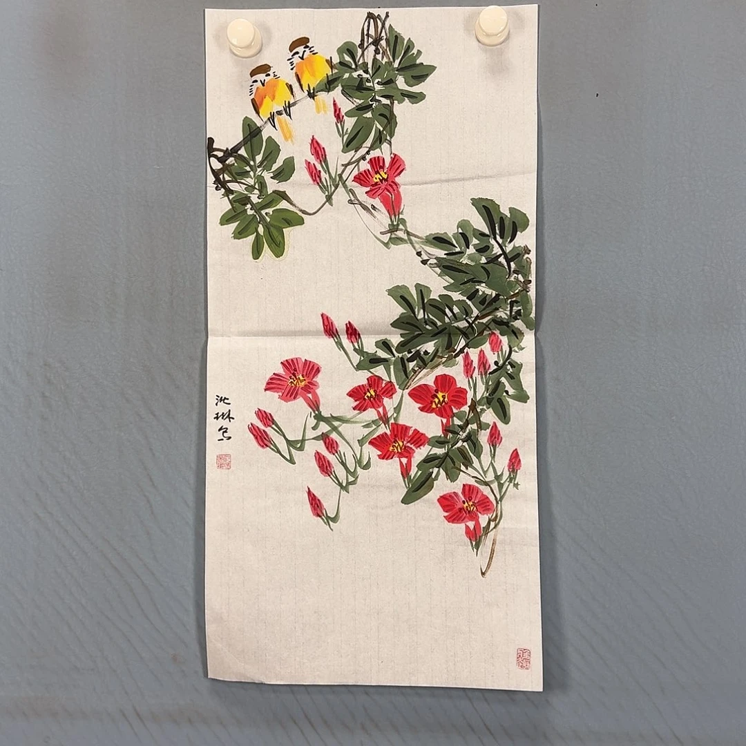 国画424 牡丹一如你初