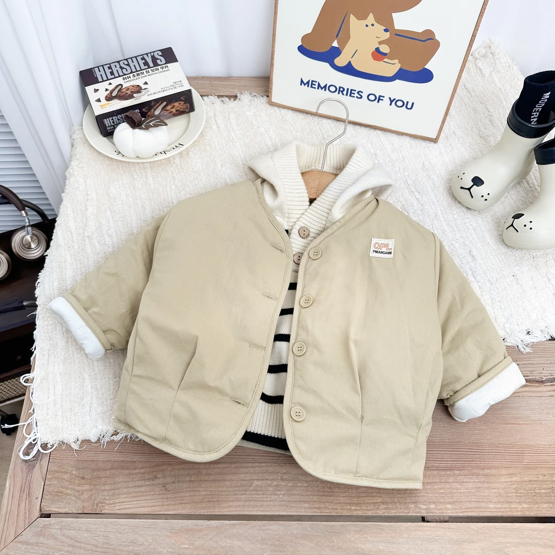 【朱鑫宇专属】儿童冬款棉服2025新款保暖加厚儿童棉衣冬装BMD3289