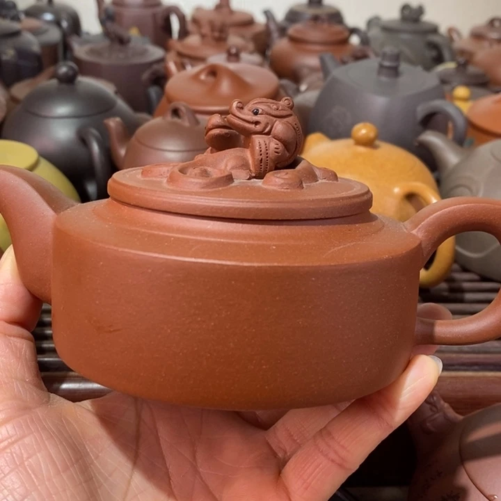 紫砂茶壶微瑕处理一把