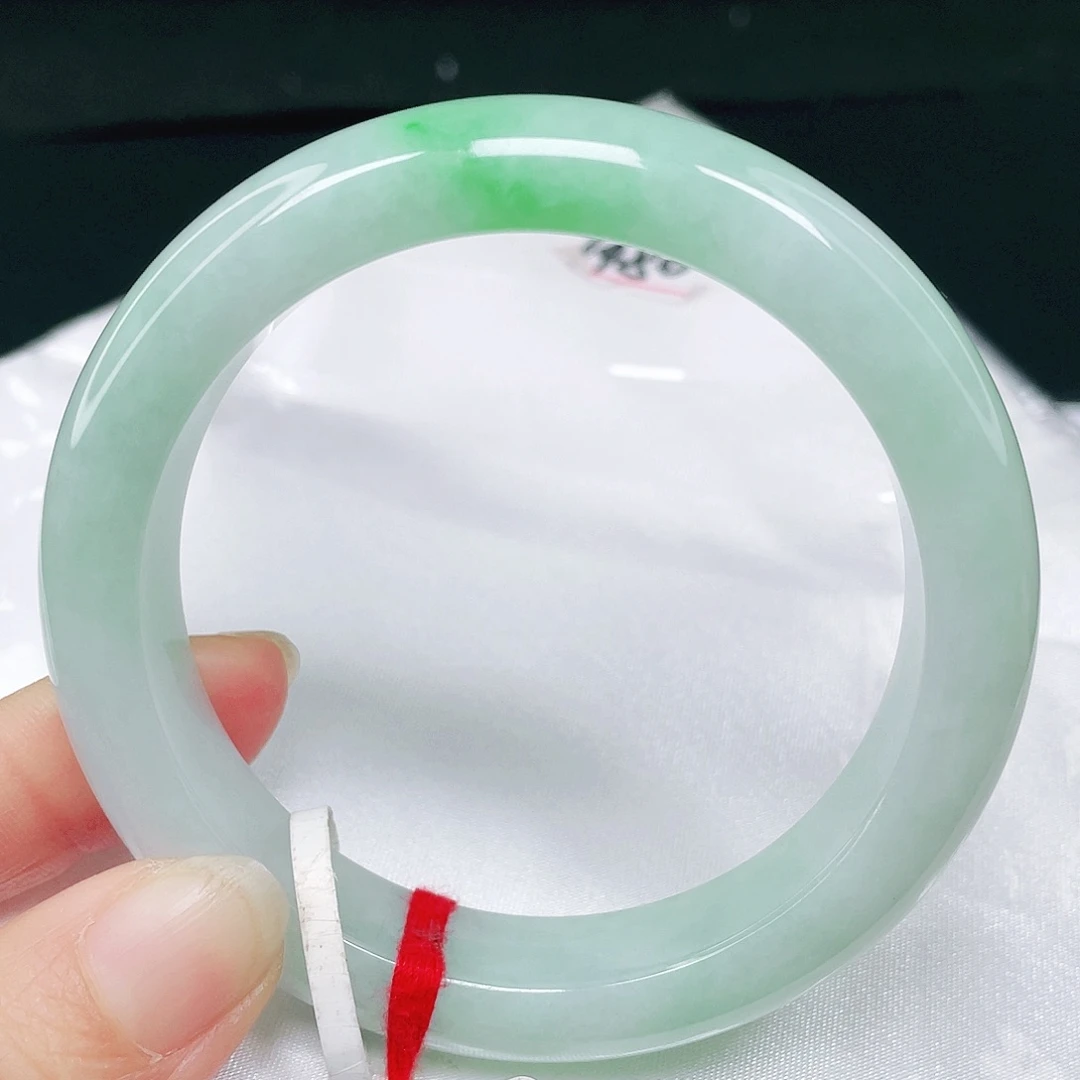 未镶嵌手镯翡翠正圈57.7。 003