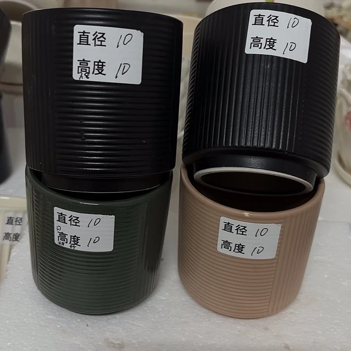 摆件陶瓷多肉花盆
