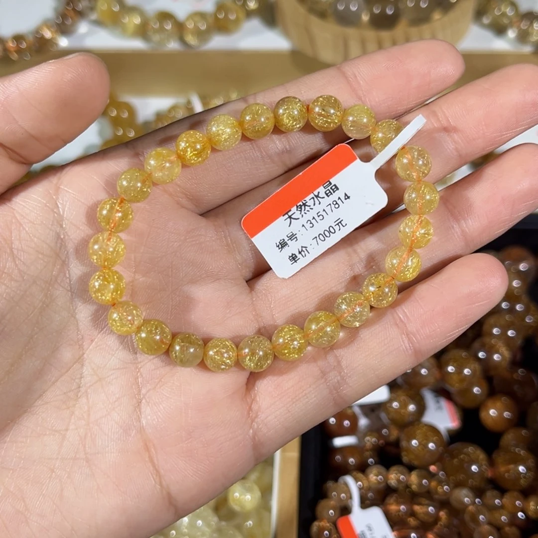 未镶嵌手链水晶晶莹剔透