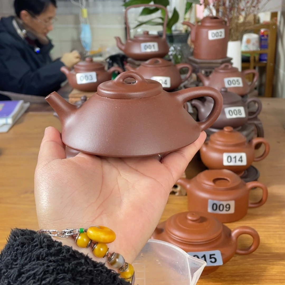 【闪购商品】茶壶紫砂底槽青合瓢～容量：160