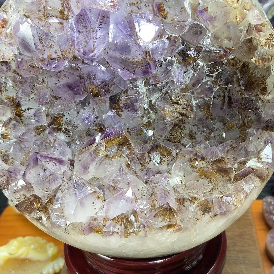 紫晶未镶嵌大型摆件（非配饰）