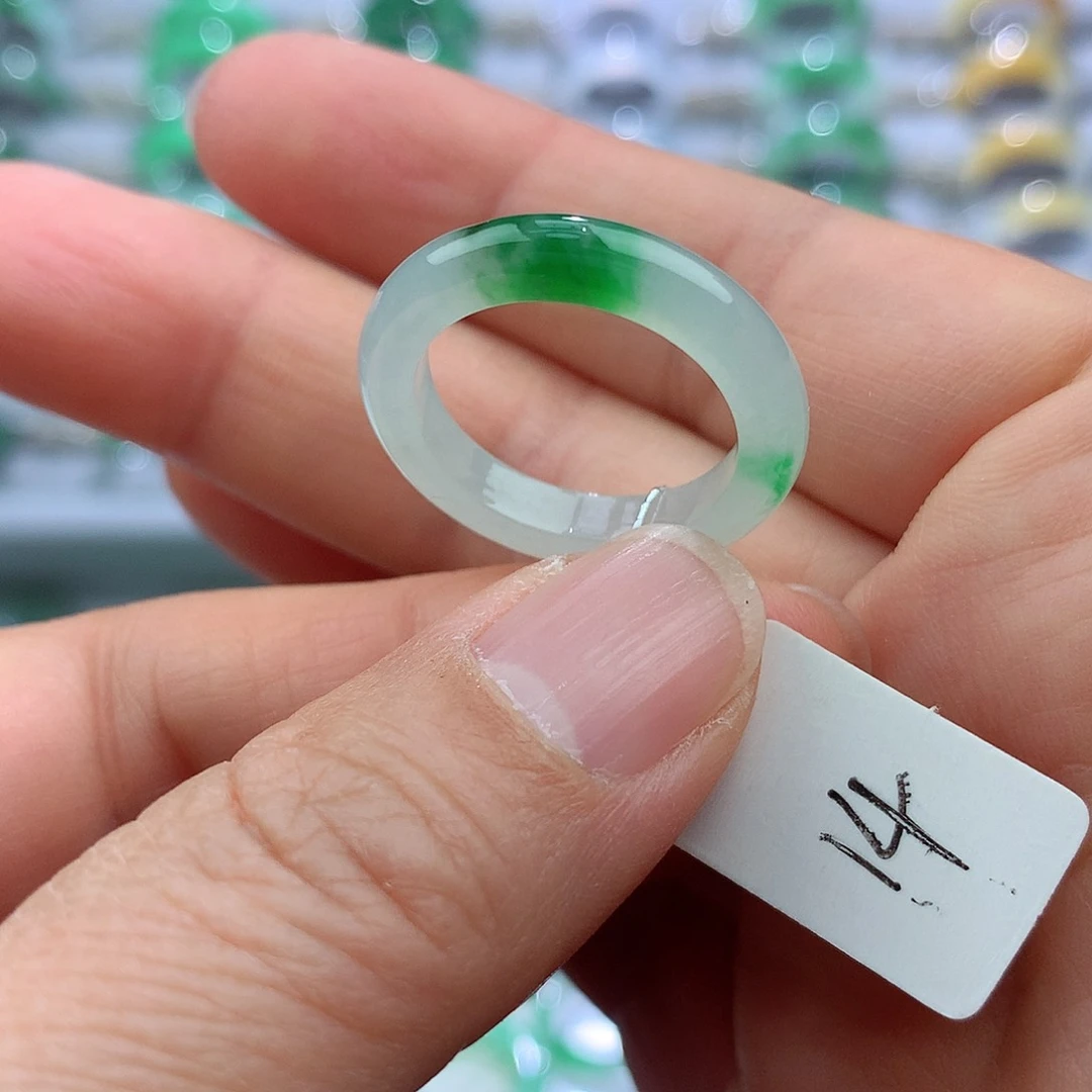 翡翠戒指未镶嵌14号