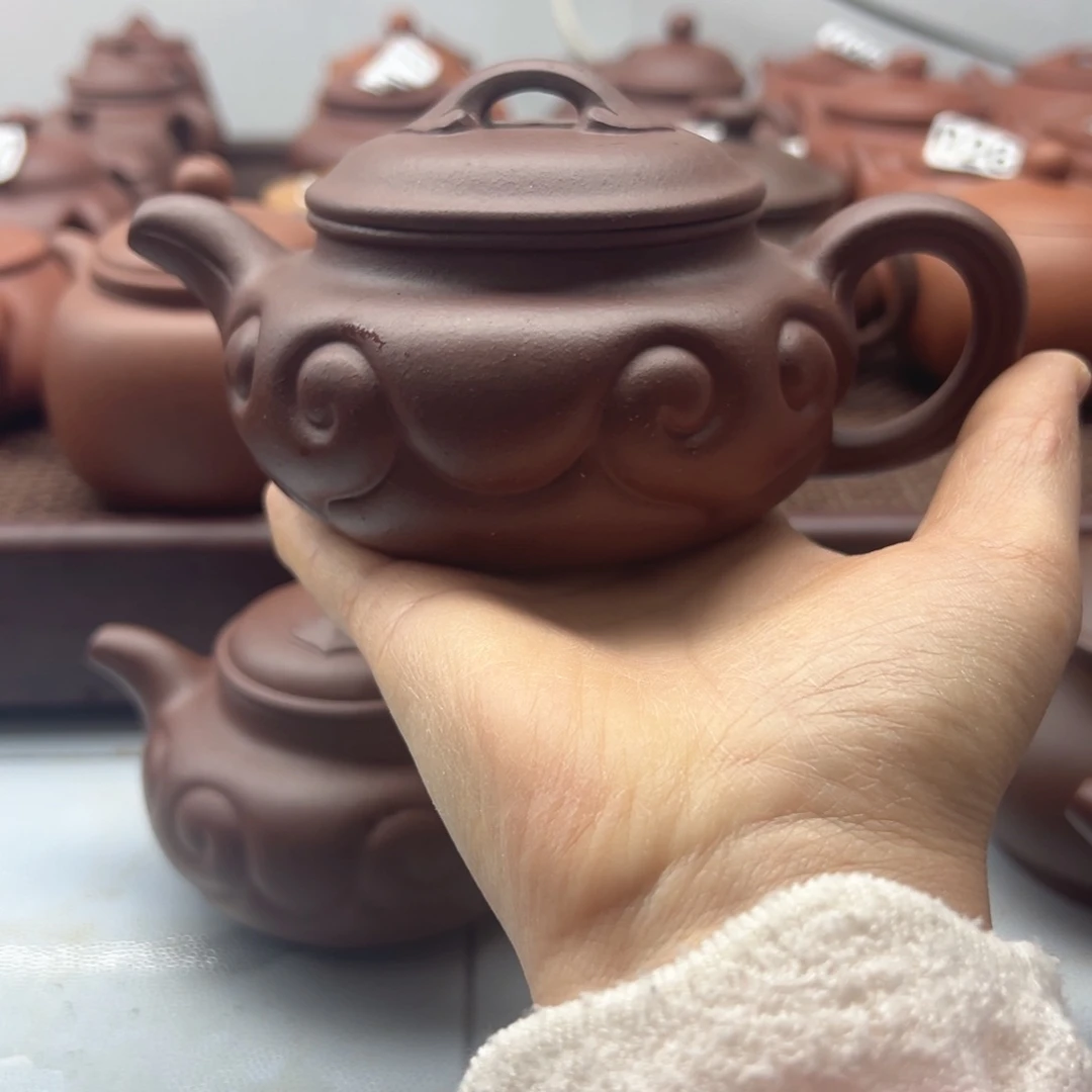 紫砂紫泥如意260cc