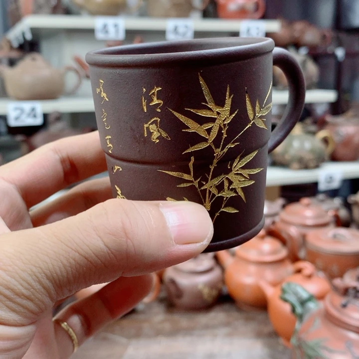 紫砂茶壶宜兴紫砂茶杯