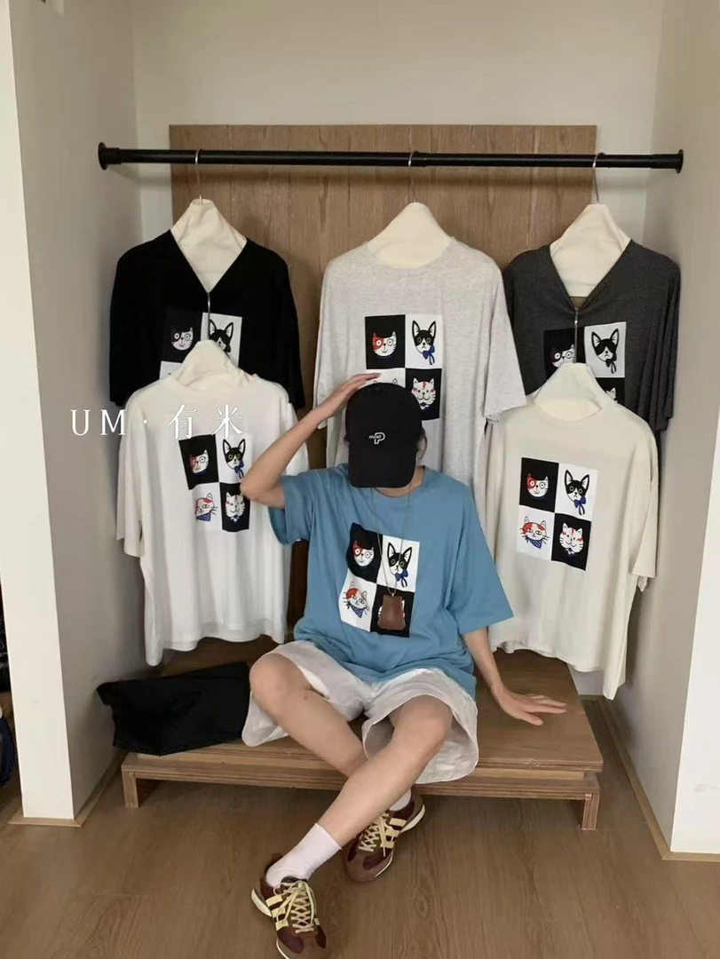 叨叨推荐款 UM#69253#图案短袖T恤  FL