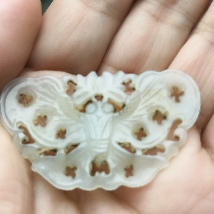 和田玉（青白玉）未镶嵌颈饰
