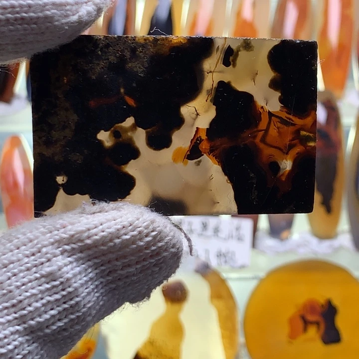 未镶嵌玛瑙/玉髓珠宝半成品138