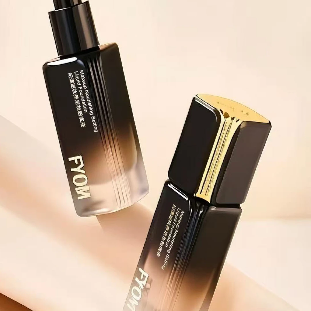 妃漾迷定妆遮瑕粉底液细腻哑光持久不脱妆