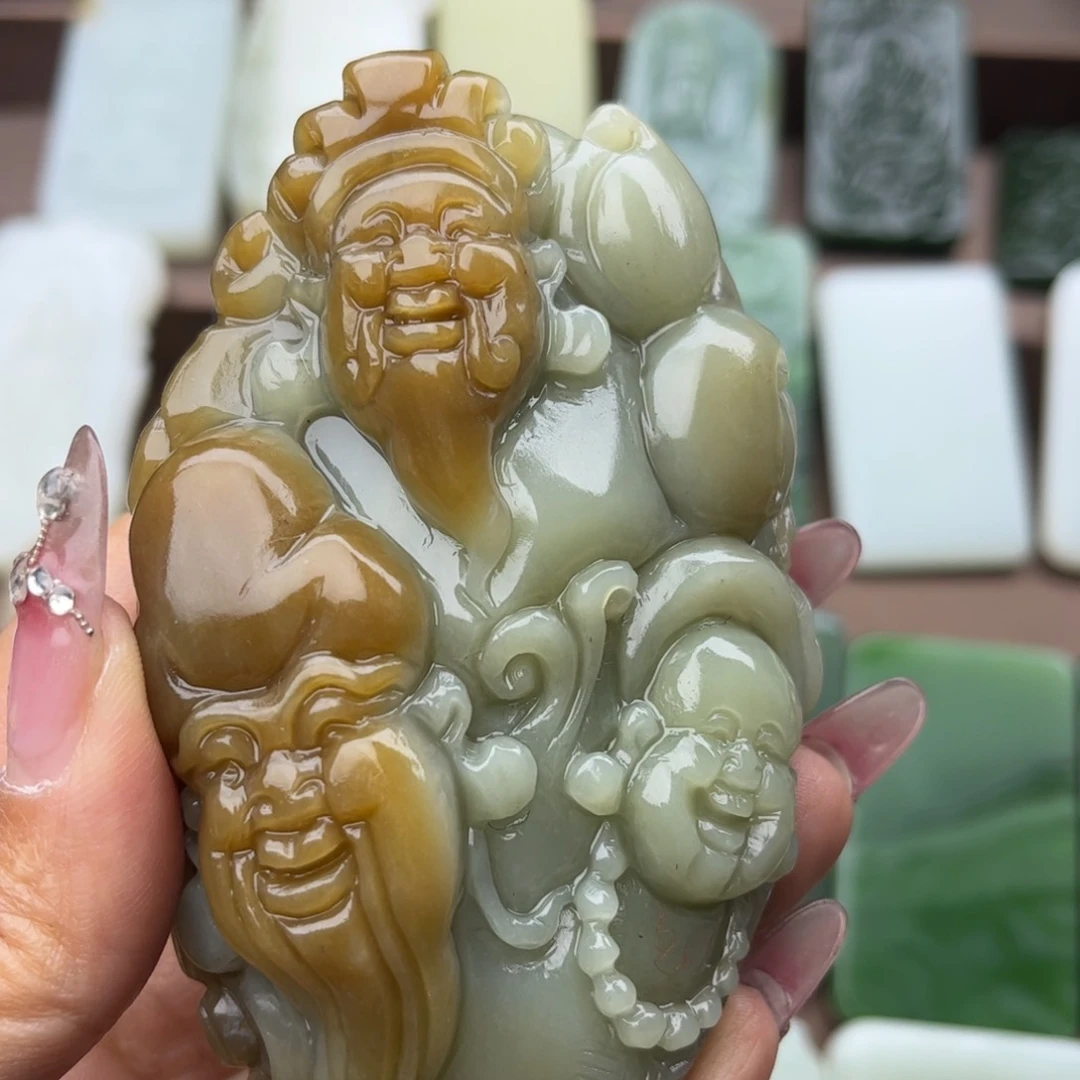 和田玉挂件未镶嵌