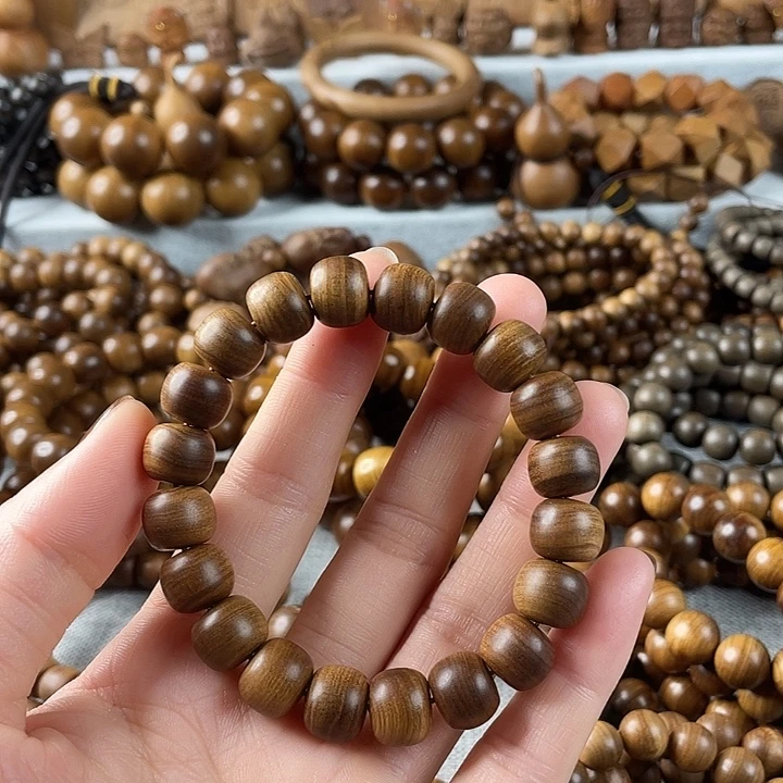 木老山檀10/11单圈手串