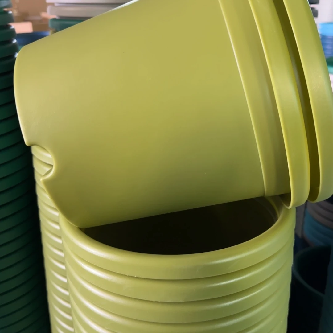 树脂四季盆4#无拖果绿微瑕8