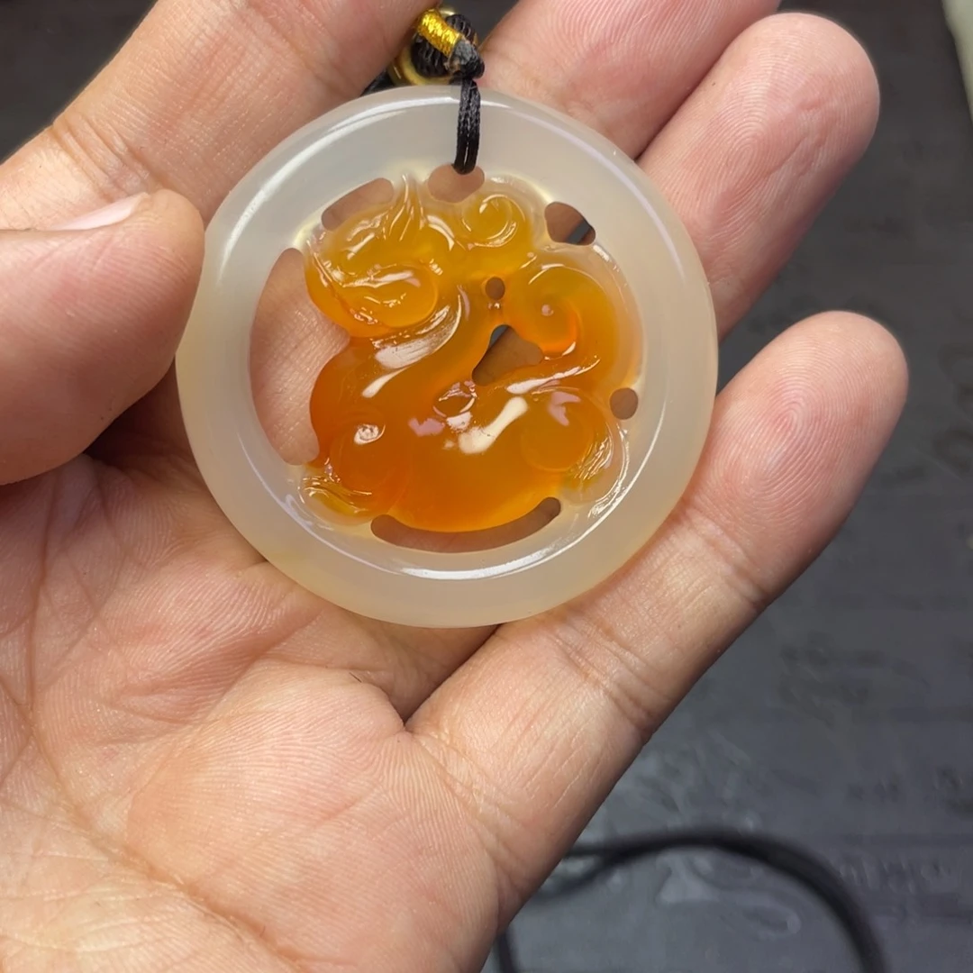 未镶嵌摆件玛瑙/玉髓蓝*亮