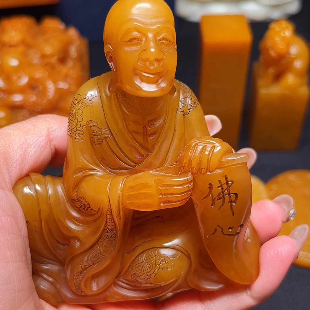 用***7田黄石石雕石雕石雕