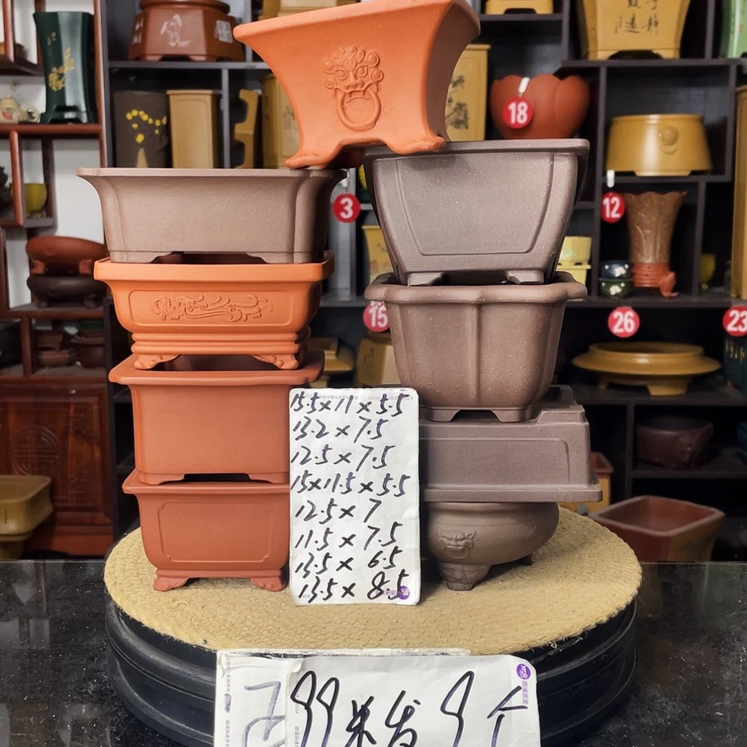 D-盆尚好紫砂花盆