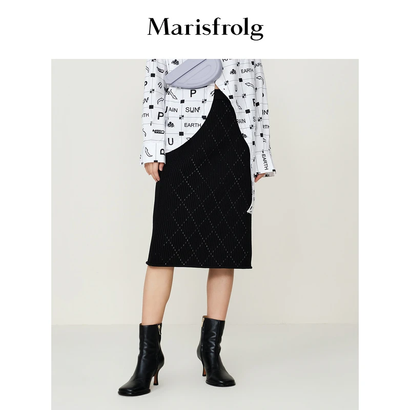 Marisfrolg玛丝菲尔半裙A1BW3891M