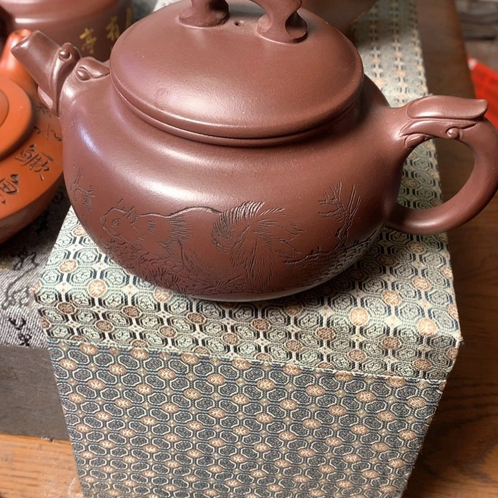 紫砂茶壶金*孤品处理价64