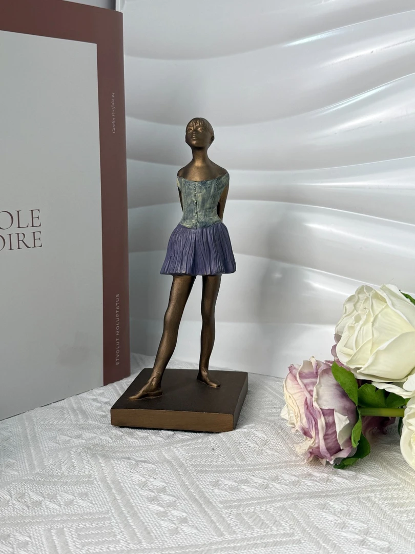 【舞者】檬亦可纯手工绘制芭蕾舞精致时尚工艺品--德加小舞蹈家系列