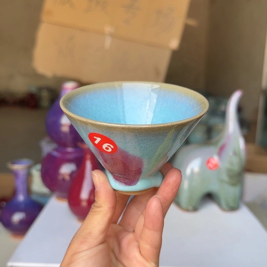 摆件陶郑家钧瓷摆件微瑕