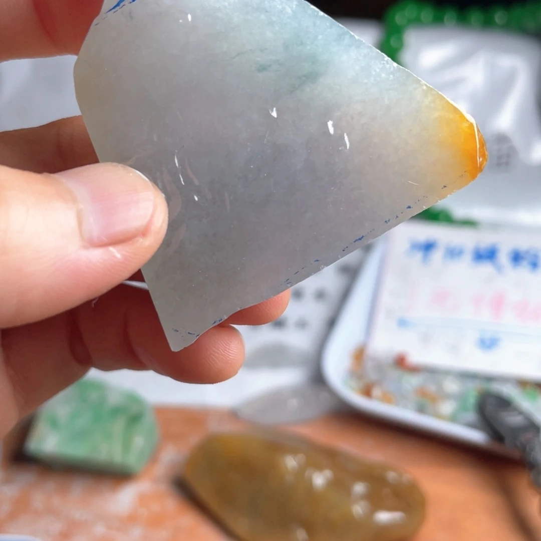 翡翠散珠翡翠一个