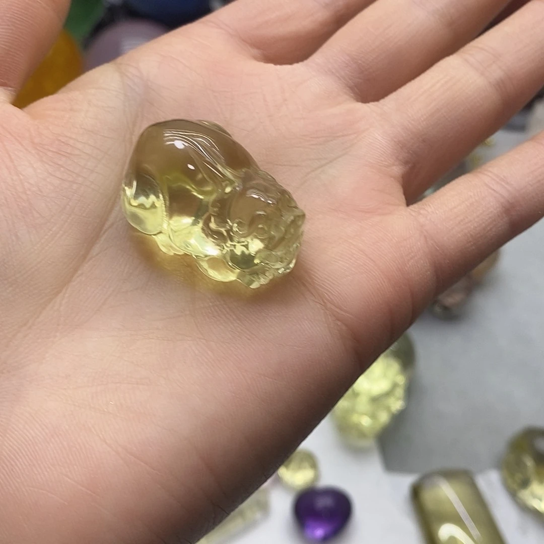 水晶摆件未镶嵌吊坠