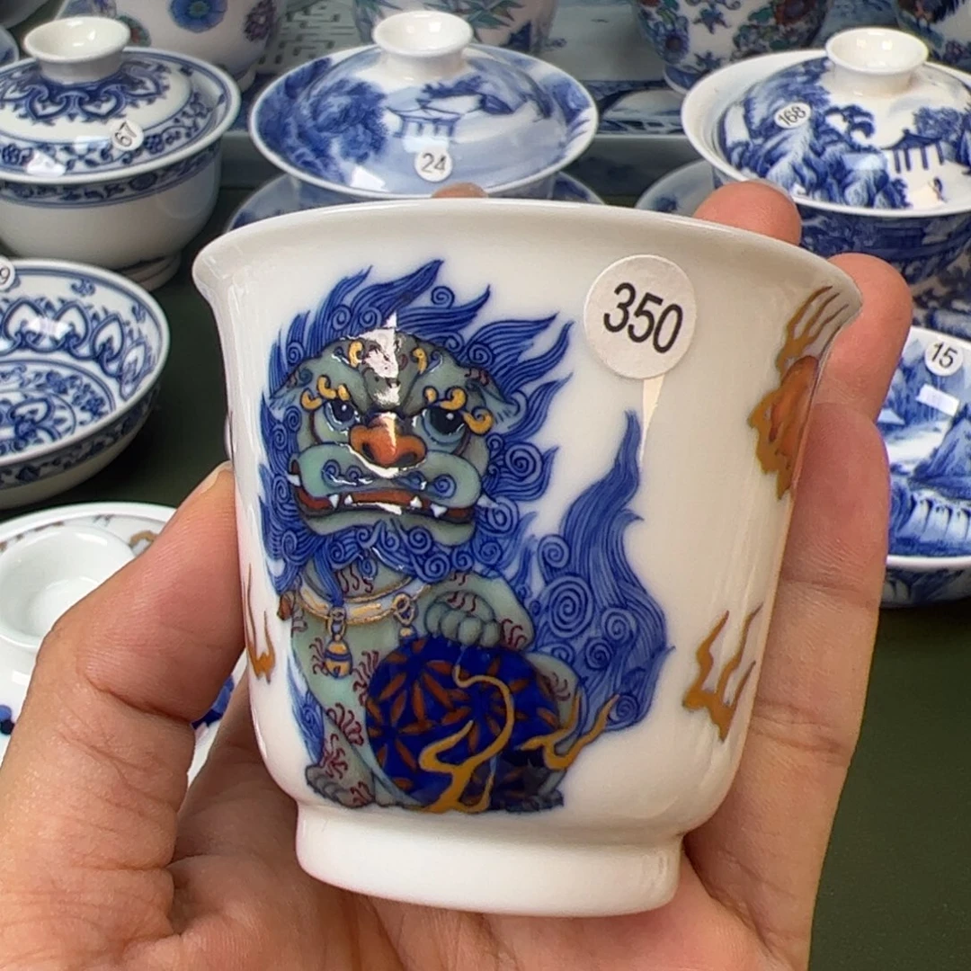 木木景德镇纯手工纯手绘茶具350