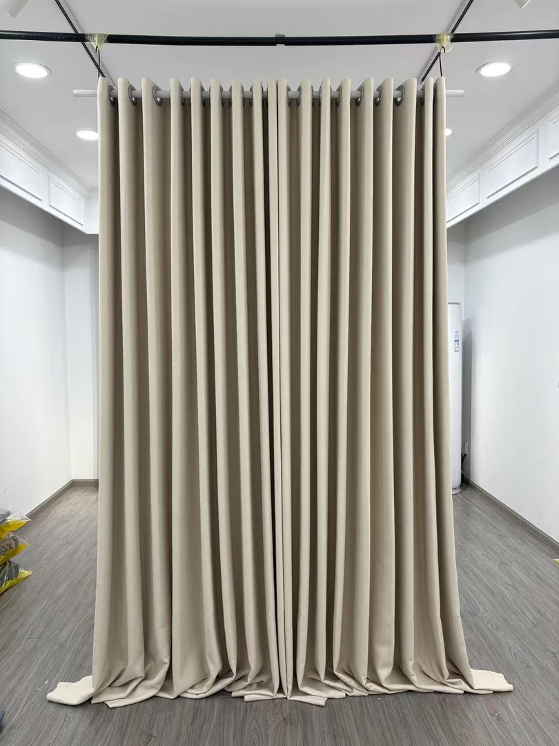 新款加厚雪尼尔蔷薇花开（成品窗帘）