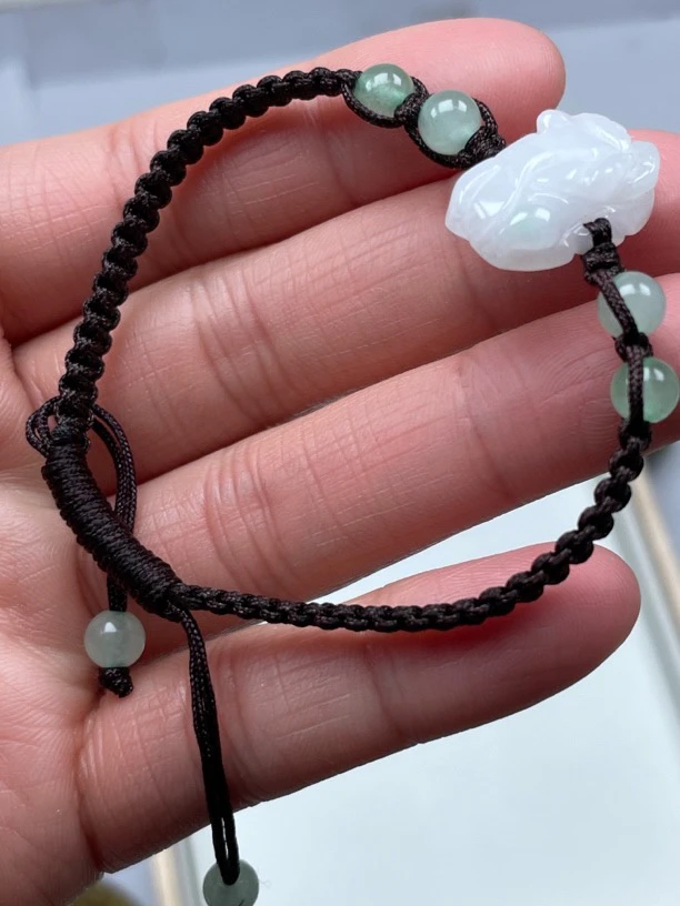 缅甸翡翠貔貅手串