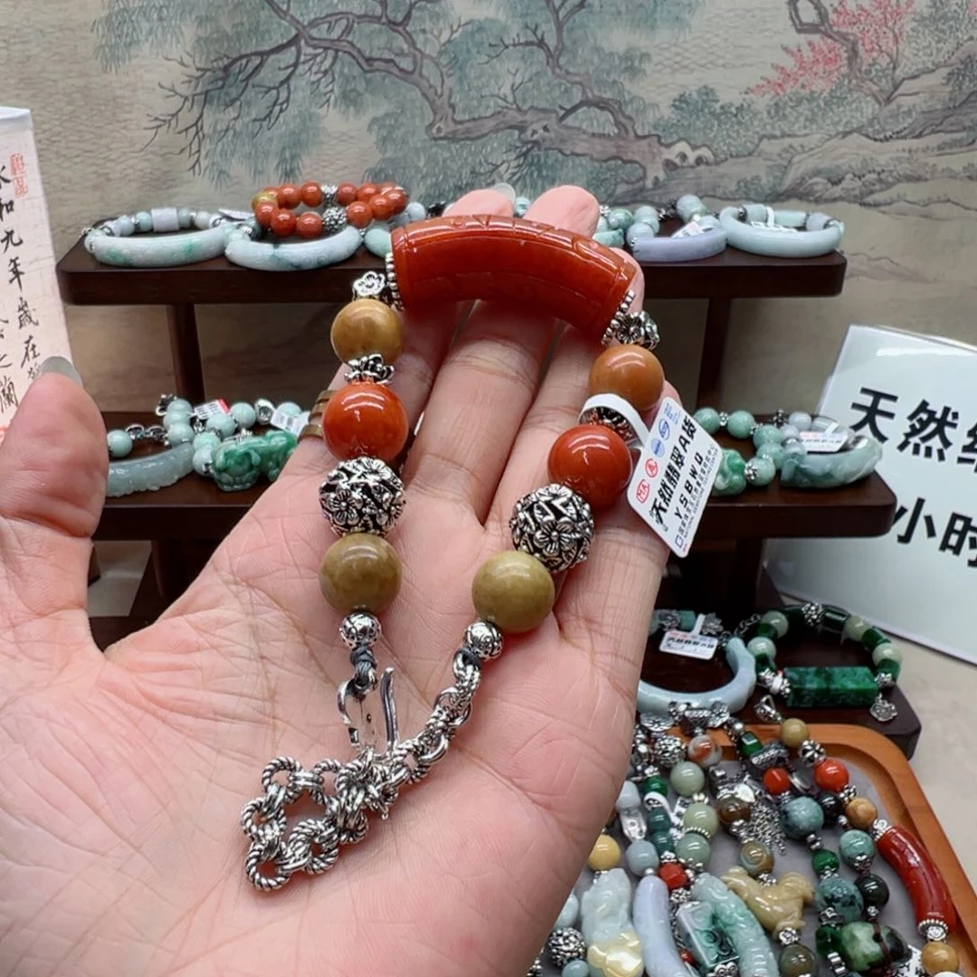 Z***•未镶嵌手链翡翠翡翠手串