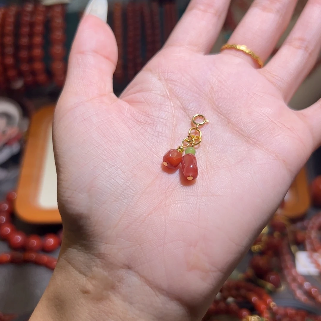 南红玛瑙未镶嵌手串6mm