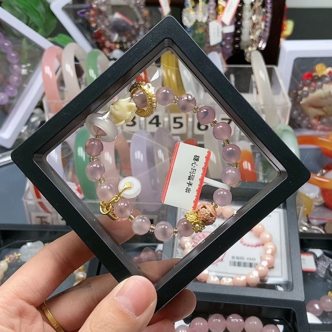 玛瑙/玉髓手串未镶嵌17