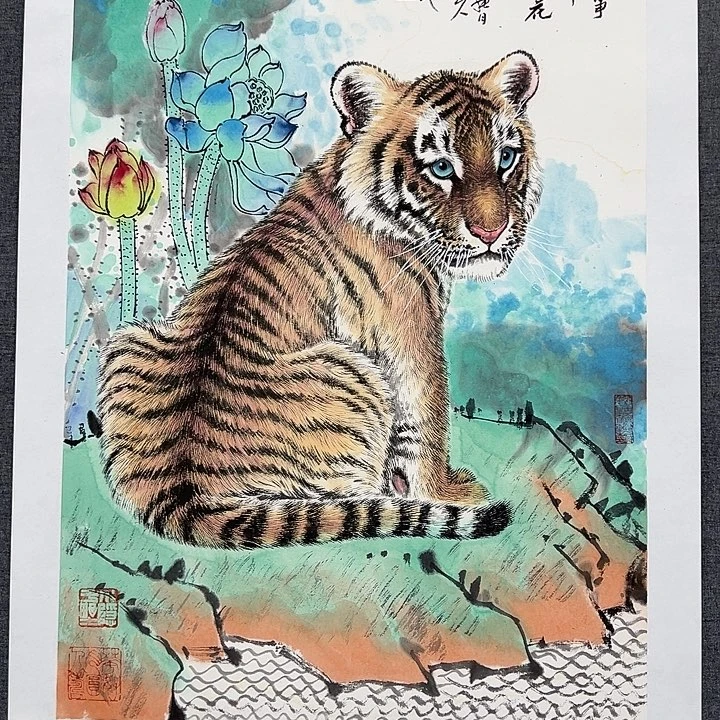 国画书画作品多次