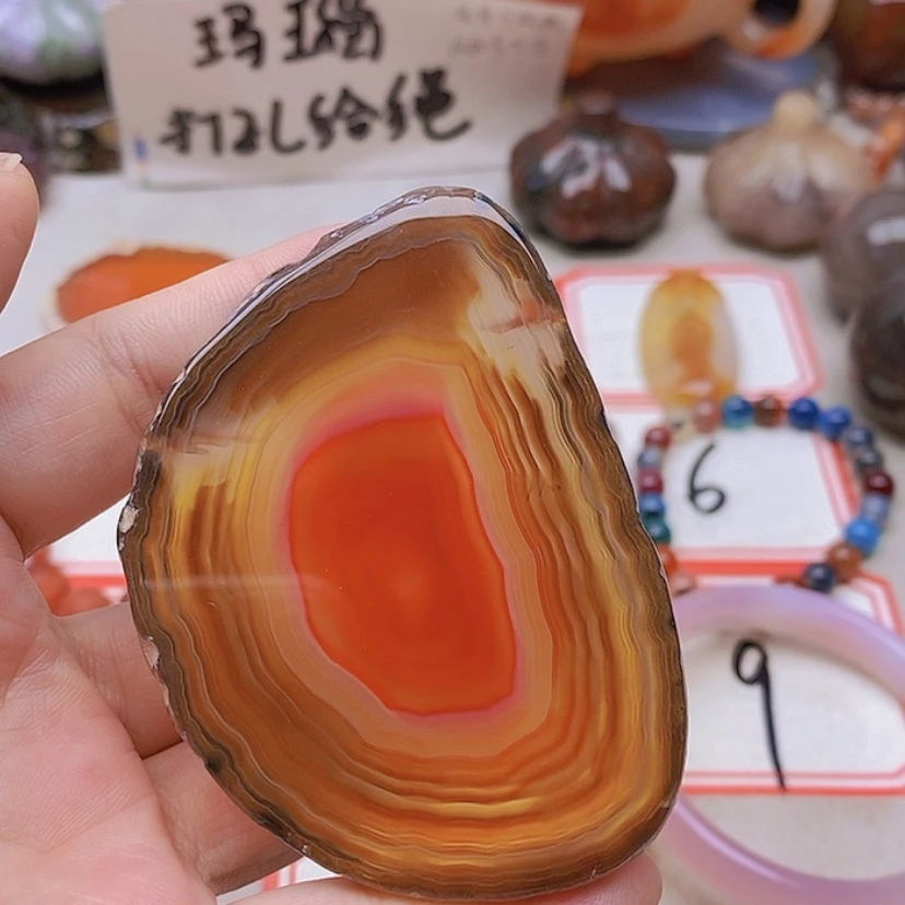 【闪购商品】未镶嵌玛瑙/玉髓珠宝半成品铭**乐