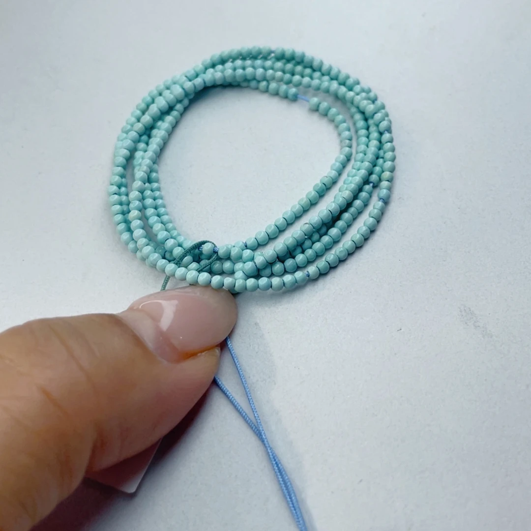 绿松石未镶嵌颈饰