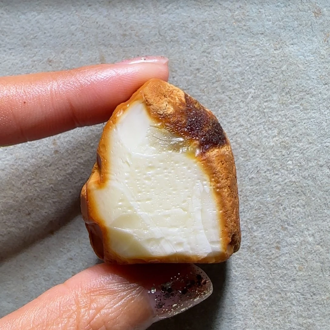 定制琥珀未镶嵌?***锅专拍