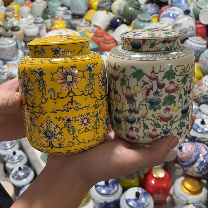 陶瓷罐茶叶罐密封罐