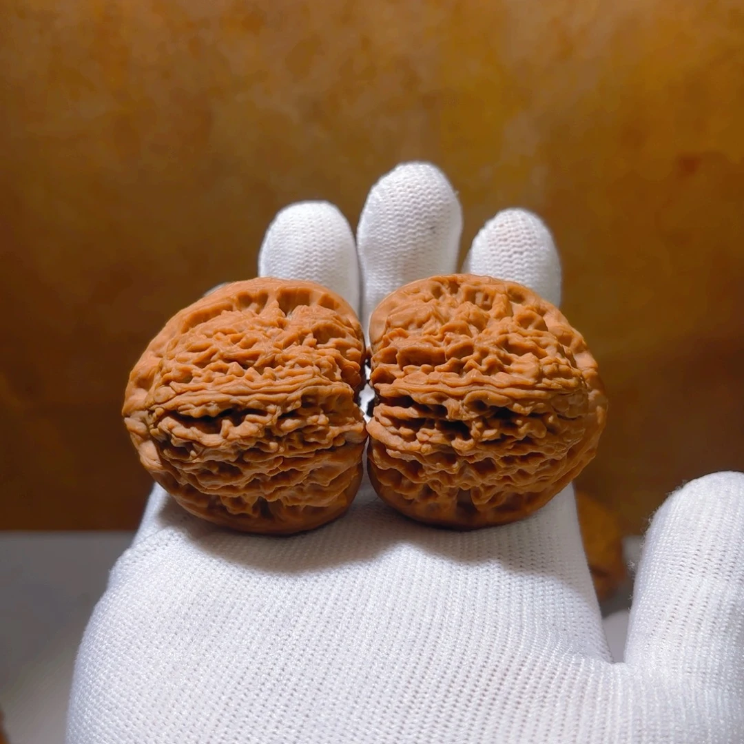 一***人文玩核桃吊坠4号链接44三角